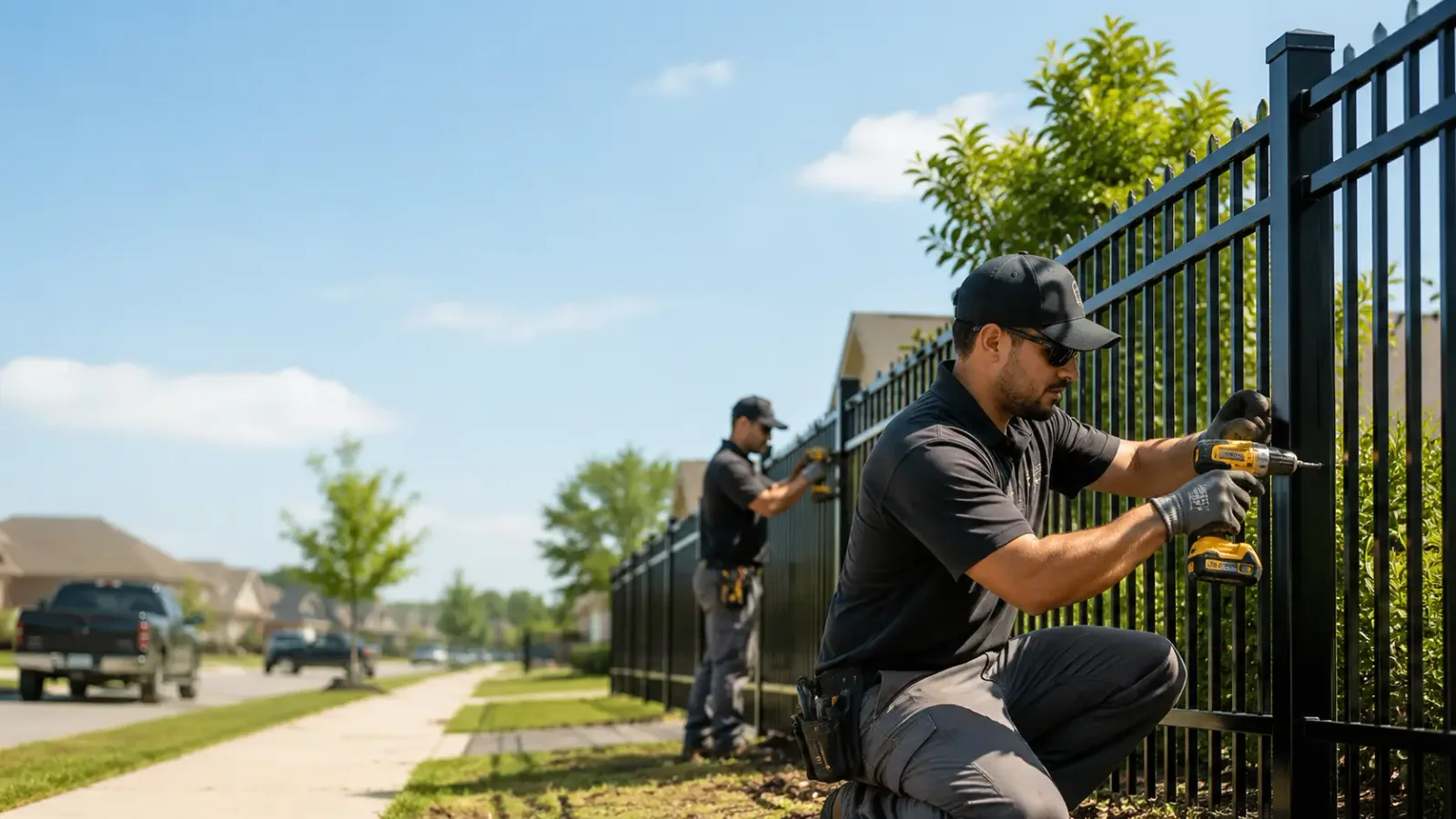 Metal Fence Installation in Belton, KY